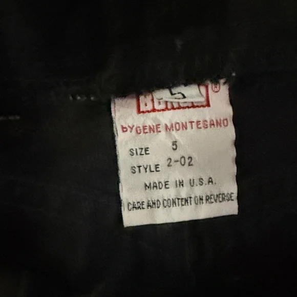 Vintage BONGO Women's High Rise Jeans - Black - Picture 4 of 7